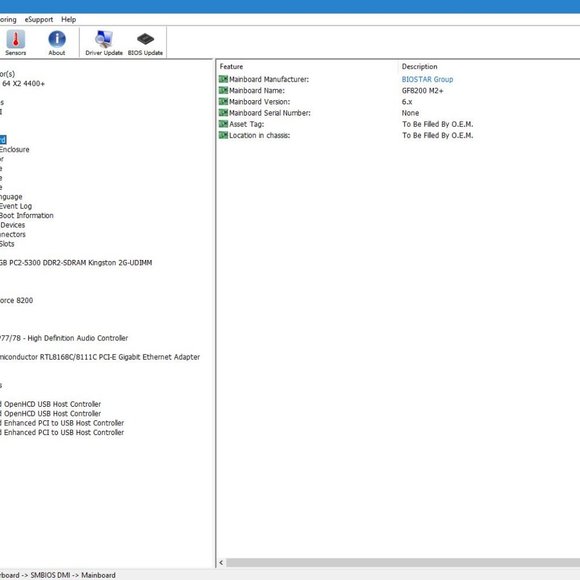 BIOSTAR GF8200 M2+ Ver. 6.x MicroATX Socket AM2+ Mobo AMD Athlon II X2 4400+ 2GB - Picture 5 of 14